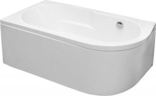 Акриловая ванна Royal Bath Azur левая 150x80см белый RB614201L